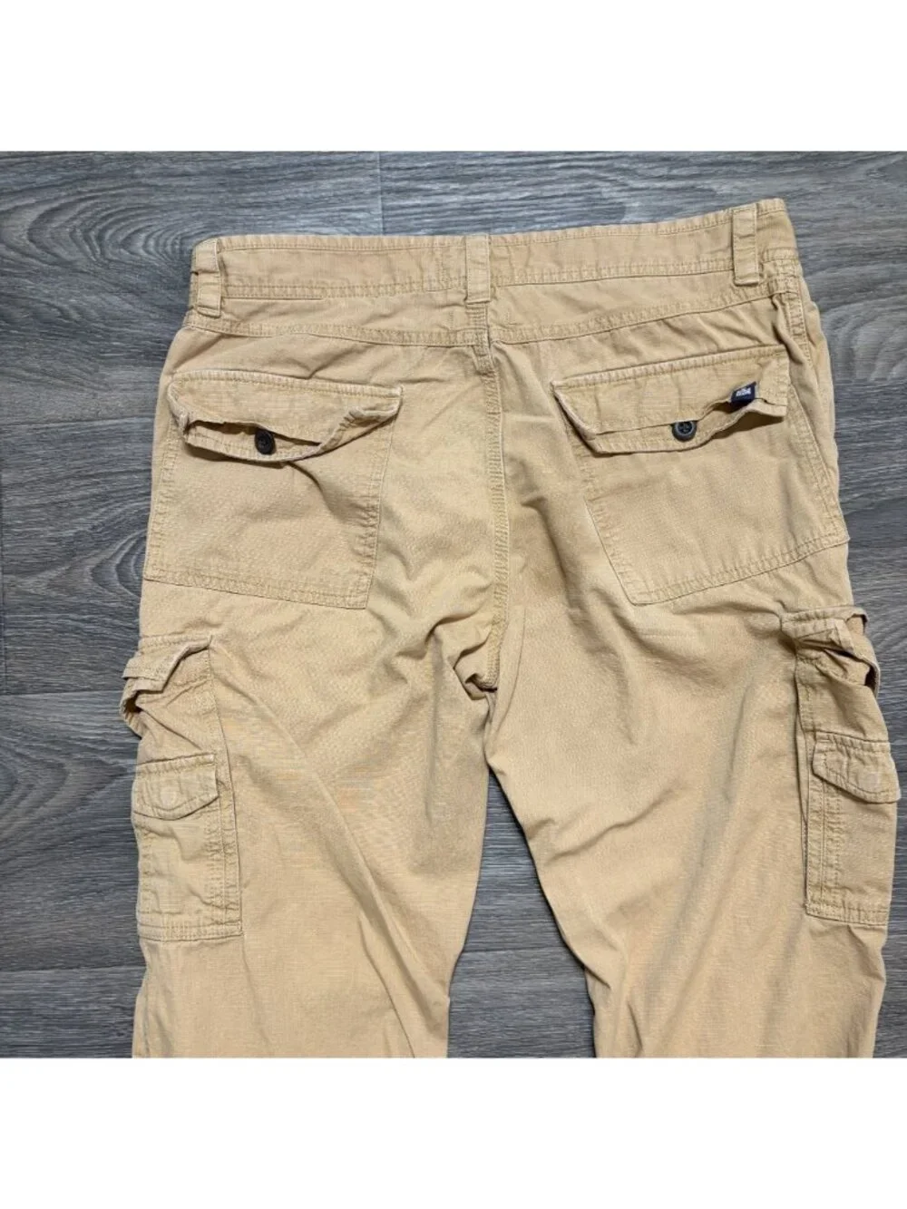 Y2K North Face Ripstop Cargo Pants 34x32 Tan Khaki Utility Outdoor Goprcore VTG